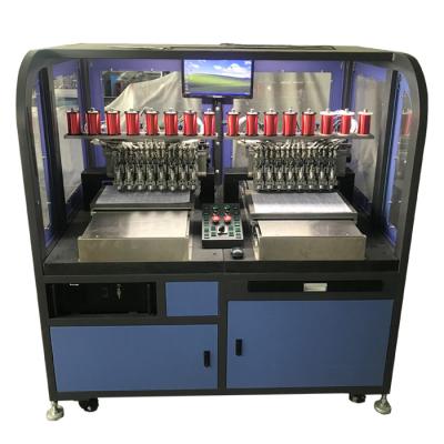 China Contactless Smart Card Inlay Making SMNCM-2B Copper Wire Winding Machine for sale