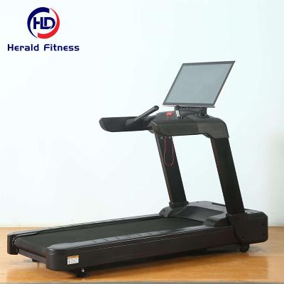 China Commercial Factory Directly Supply High End  Heavy Duty  Electrical Commercial Use With LCD Treadmill  For Gym for sale