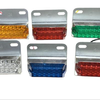 China 12 Led Side Trailer Rear Side Marker Lights For Trucks 12LED026 for sale