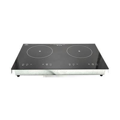 China New Arrival High Quality Eco-friendly Commercial Electric Hob 2 Burner Infrared Cooker for sale