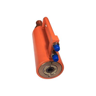 China Compact Stuucture Extending and Retracting Anchor 25 Ton Front Card Center Hole Hydraulic Jack Use with Pump for sale