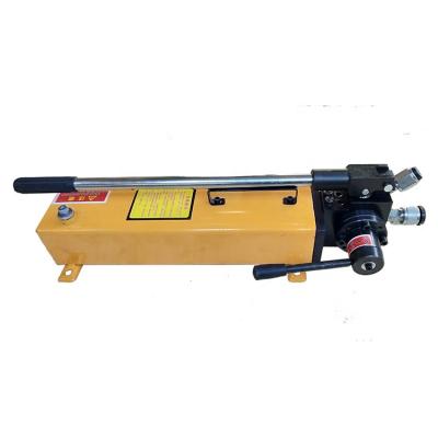 China LINGQIAO crane prestressed hydraulic oil high pressure hand pump for concrete construction for sale