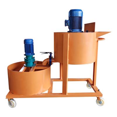 China High Efficient Prestressed Construction Equipment Pequeno Caminhao Betoneira Plaster Cement Mortar Mixer Electric Pump for sale