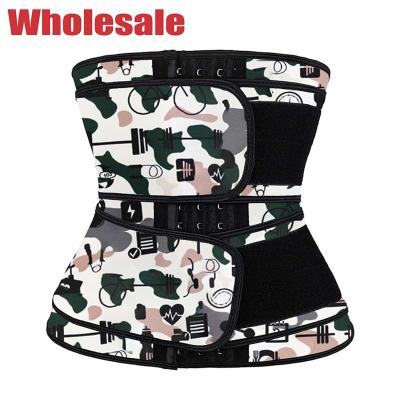 China Custom 3XS Neoprene Slimming Belt Neoprene Waist Trainer With Hook for sale