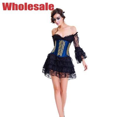 China Ergonomic Womens Bustier And Corset Plus Size Strapless Bustier Dress for sale