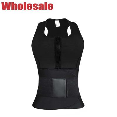 China Black XS-3XL Workout Waist Trainer Vest For Women for sale