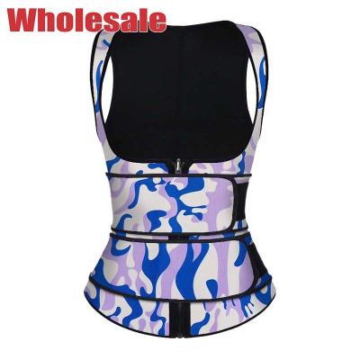 China Women'S Neoprene Sauna Slimming Waist Trainer Vest XL Plus Size for sale