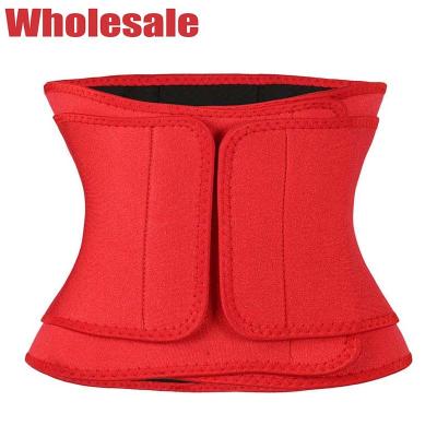 China Stomach Belt To Look Slim XL Bodybuilding Waist Trainer Red Orange Purple for sale