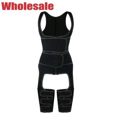 China 3XL Neoprene Thigh Shaper High Waist Neoprene Thigh Trimmer And Butt Lifter for sale