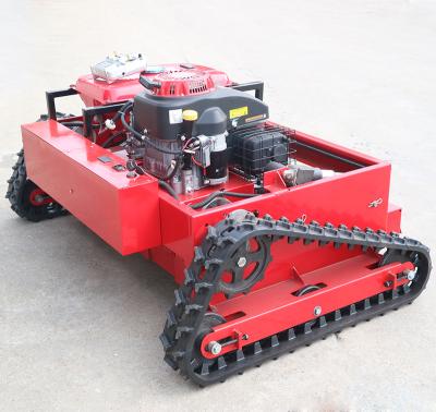 China Manufacture Direct Selling 4-Stroke Remote Control Brush Cutter Mower Robot Climbing Solpe Lawn Mower With CE ISO Approval for sale