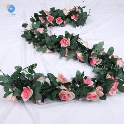 China LF1031 Luckygoods Beautiful Colorful Artificial Green Vines Flowers Indoor and Outdoor Decoration High Quality for sale