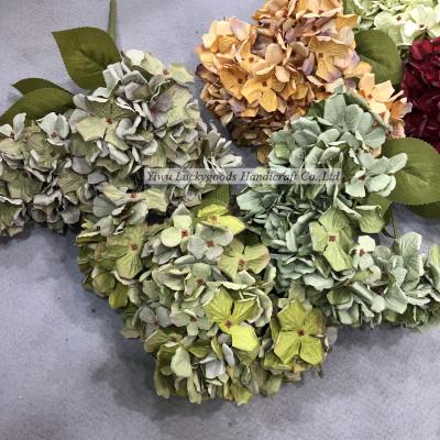 China BH210313 - 104 High Quality Artificial Hydrangea Flowers For Wedding Events Decor Length45cm for sale