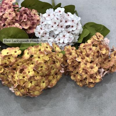 China BH210313-102 Luckygoods High Quality Artificial Hydrangea Flowers For Decors Length45cm for sale