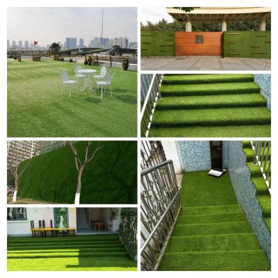 China 2019 Wholesale Multi-Use CP086-2cm Football Ground High Density PE Turf Grass Mat Green Carpet for sale