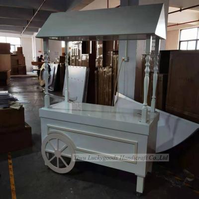 China Wedding Decoration BJ210511-79 Good Quality Acrylic Flower Princess Pet Carriage For Wedding Stage Gift Item for sale