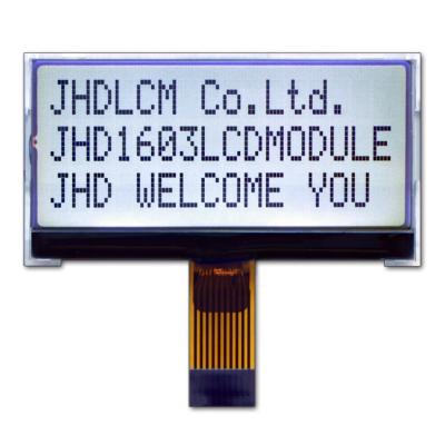 China Connector 10 Pin Lcd Controller Board 2.4 Inch 16x3 Lcd Display Module JHD1603-G06BFW-G 6 O'clock 2.4 Inch LCD Display for sale