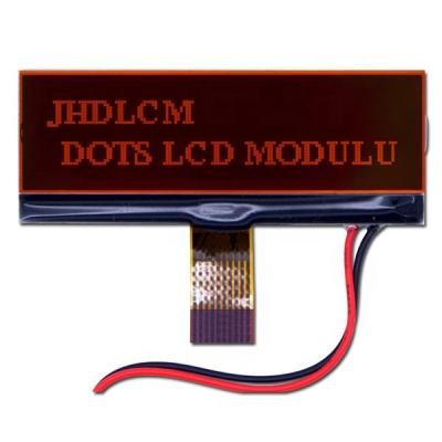 China custom monochrome lcd display JHD12832-G02PFRD-BL 2.5 inch for sale