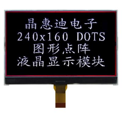 China FSTN LCD 240*160 Graphic COG Monochrome LCD Display Module JHD240160-G96BEW-BL 5.0 for sale