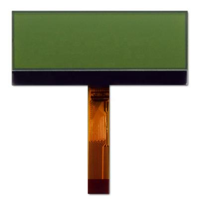 China 12832 pixel LCD module 2.4 inch display screen with yellow green LED JHD12832-G11PSGF-F1-Y 2.4 inch for sale