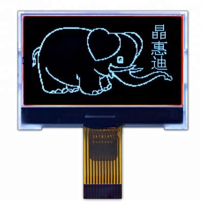 China negative LCD with serial interface JHD16096-G16BTW-BL 2.2 inch for sale