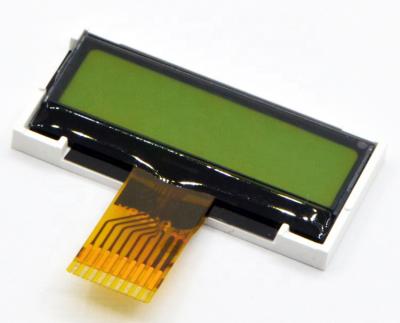 China 128x32 dot lcd module 1.2 inch lcd display with yellow green backlight JHD12832-G145BTGF-Y 1.2 inch for sale