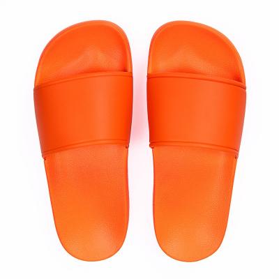 China CUSHIONING Cheap Beach Household Slipper Lady Slide Sandal Indoor Orange Flip Flop for sale