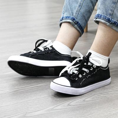 China CUSHIONING spring and autumn children girls women school canvas casual shoes for sale