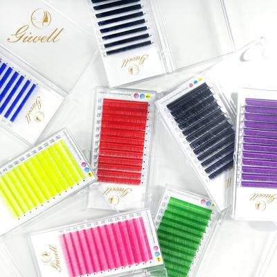 China GIWELL Manufacturers Lightweight Disposable Self Eyelash Extension Eweezers With Custom Brand for sale