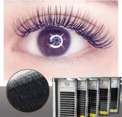 China 2021 wxx 100% Super Flexible Handmade Quick Lashes Luxury Easy Fanning Mega Volume Eyelash Extensions for sale