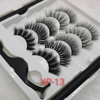 China Long Natural Hot Sale Create Your Own Brand Private Label False Silk Synthetic Custom False Magnetic Eyelashes for sale