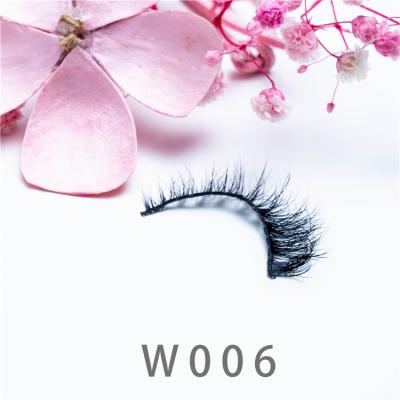 China New private label wholesale ty feather style korean soft lashes false 3D mink eyelashes for sale