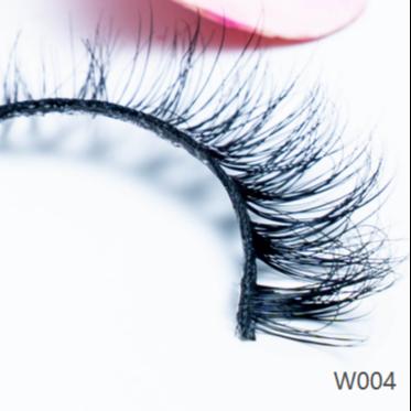 China 2021 new style wholesale ty private label feather soft korean lashes 3D false mink eyelashes for sale