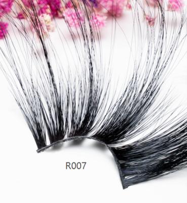 China Wholesale Feather Eyelash Extension GIWELL TY 8D DIY Mink Wick Korean Private Label Tapered Cat Eye Magnetic False Eyelash for sale