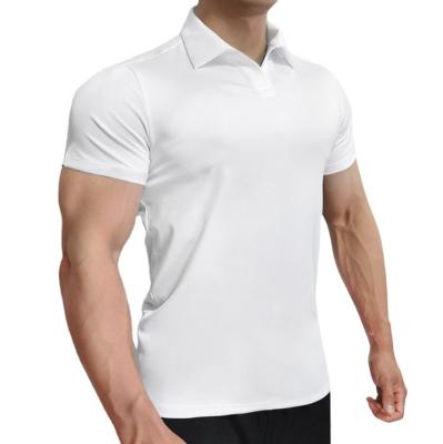 China Custom Cotton Anti Shrink Plain Polo Shirt For Man Golf Logo Printed Wholesale Mens Polo Shirts 2022 for sale