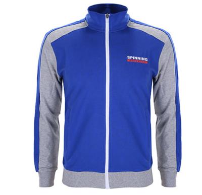 China Custom Mens Breathable Hoodie Sports Running Fitness Jacket Zipper Clash Cardigan Baseball Training Uniform for sale