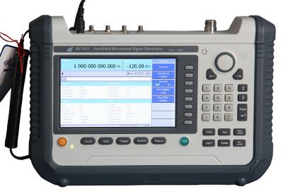 China AV1431/1431A Portable RF Signal Generator , Built-In Modulation for sale