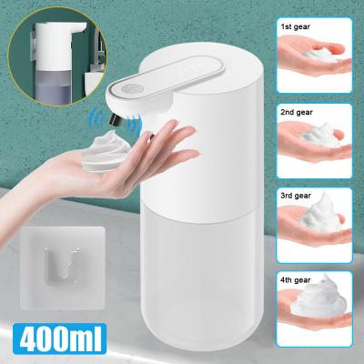 China Touchless Automatic Soap Dispenser Zero Sensor Foam Type-C Loading Adjustable Switch High Capacity Smart Liquid Soap Dispenser for sale