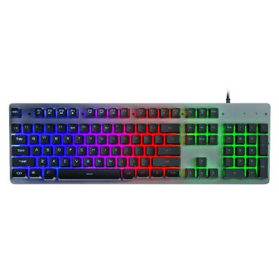 China Laptop\Desktop\PC\Gaming\Computer KG10 Wired Mechanical Keyboard Gaming Keyboard RGB Backlight For HP for sale