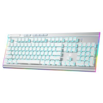 China Mechanical GK520S RGB Wired Mechanical Keyboard With 104Keys Desktop Laptop PC Gaming Keyboards For HP for sale