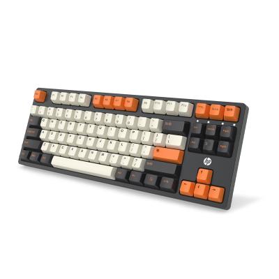 China Mechanical Gaming Keyboard HP-K10GW Wireless Keyboard for Desktop Computer Laptop PC for sale