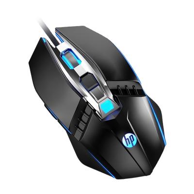 China 3D M270 Wired Programmable Mouse 6 Buttons 4 Modes DPI RGB Optical Gaming Gamer Mice High Quality For Computer Game For HP for sale