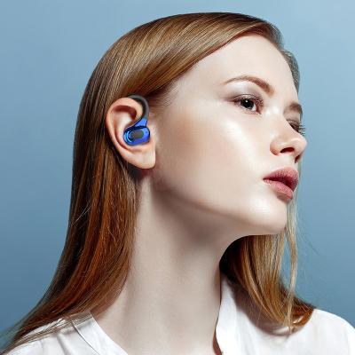 China Earphone Noise Canceling Sports Earbuds Single Ear Business Wireless Headphones Headset Waterproof Hanging Blue Tooth 5.0 Earphone for sale