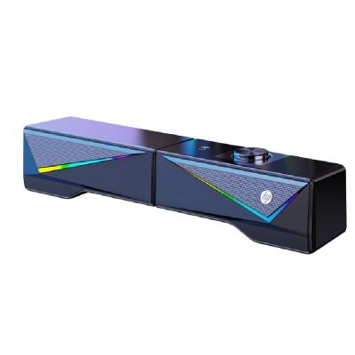 China DHE-6005 Mobile Phone Wired Speaker Home Theater Karaoke Blue Tooth Speaker Player For Mobile Phone Computer With With RGB Light For HP for sale