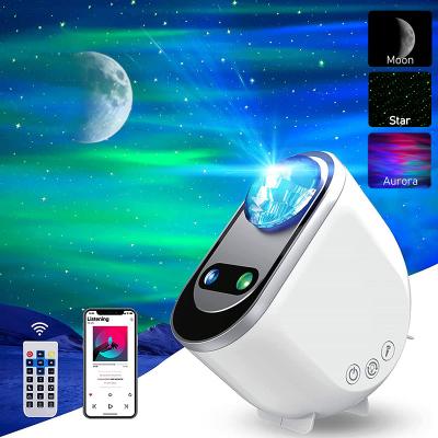 China NEW Northern Light Aurora Projectors Star Projector Starry Sky Moon Lamp Decoration Bedroom Home Room Lighting Fixtures Gift for sale