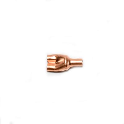 China Air Conditioning Branch Tee Pipe Branch Industrial Copper Pipe for sale