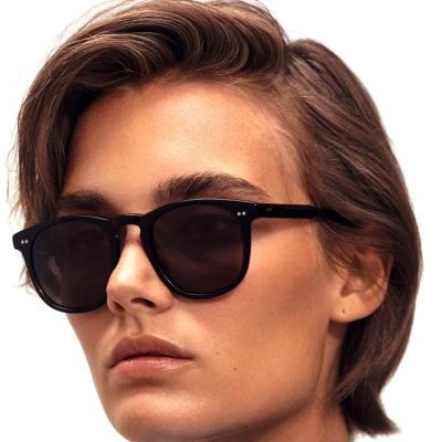 China 2021 Biodegradable Fashion Sunglasses Sifier Lens Polarized Sunglasses Women Shape Designs Acetate Frames OEM for sale