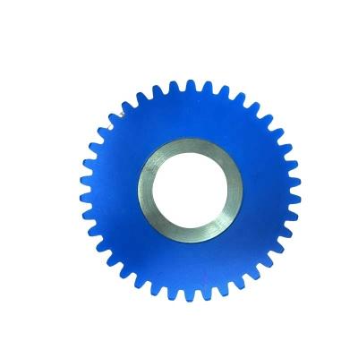 China Machinery Parts Factory Stock Roller Gear Shaft Rubber Core Bearing Accessories for sale