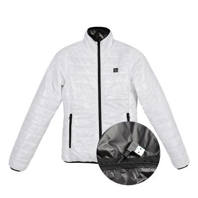 China Wholesale Breathable Outdoor Slim Fit Thermal Coat Motorcycle Jacket Winter Electric Heated Jacket With Battery Pack for sale