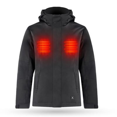 China 7.4V Battery Heating 3 Levels Waterproof Warm Women Temperature Control Carbon Fiber Winter Savior Passionate Jacket for sale