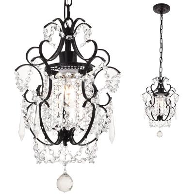 China 11 inch empire hanging light chandelier traditional crystal mini kirin for sale